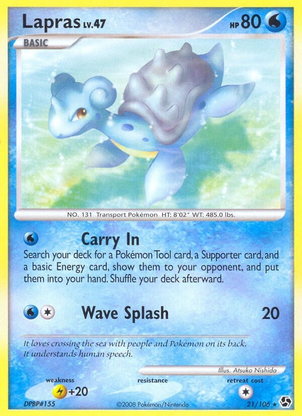 Image for Lapras (21/106) (Great Encounters) (GE) - Pokemon