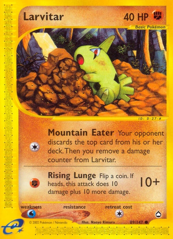 Image for Larvitar (089/147) - Pokemon