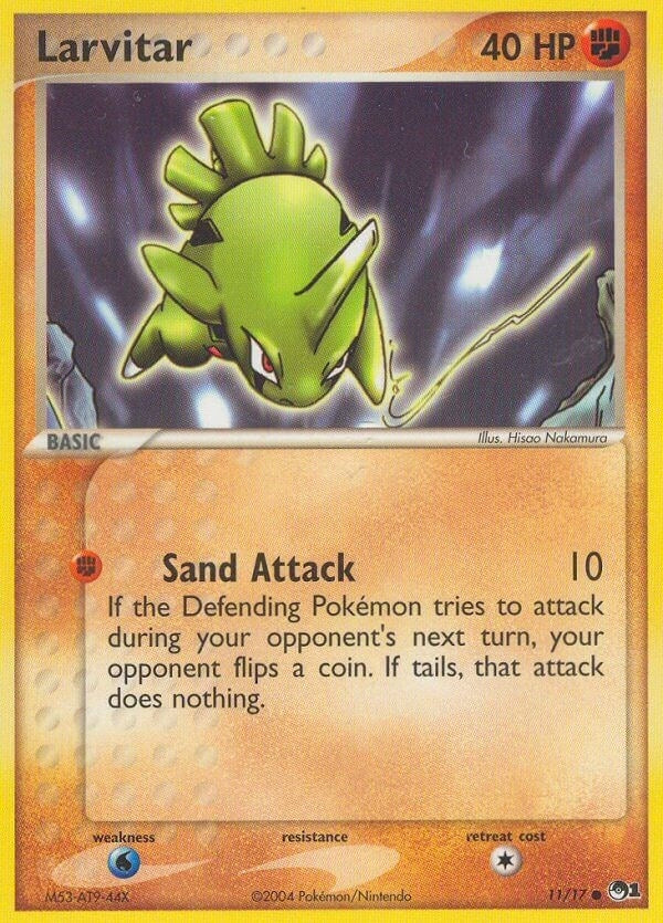 Image for Larvitar (011/017) (POP Series 1) (POP) - Pokemon