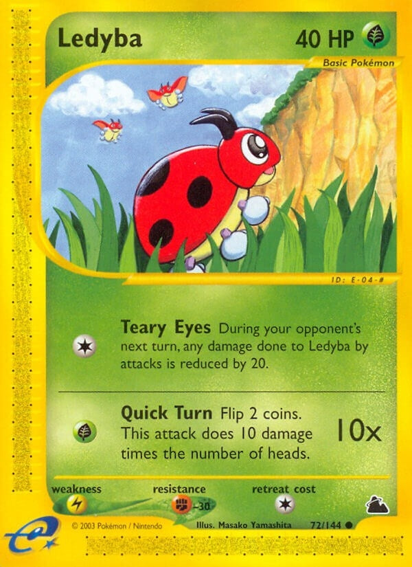 Ledyba (72) (072/144) (Skyridge) Pokemon
