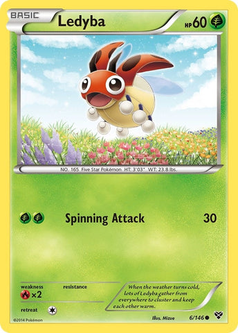 Image for Ledyba (6/146) (XY Base Set) - Pokemon