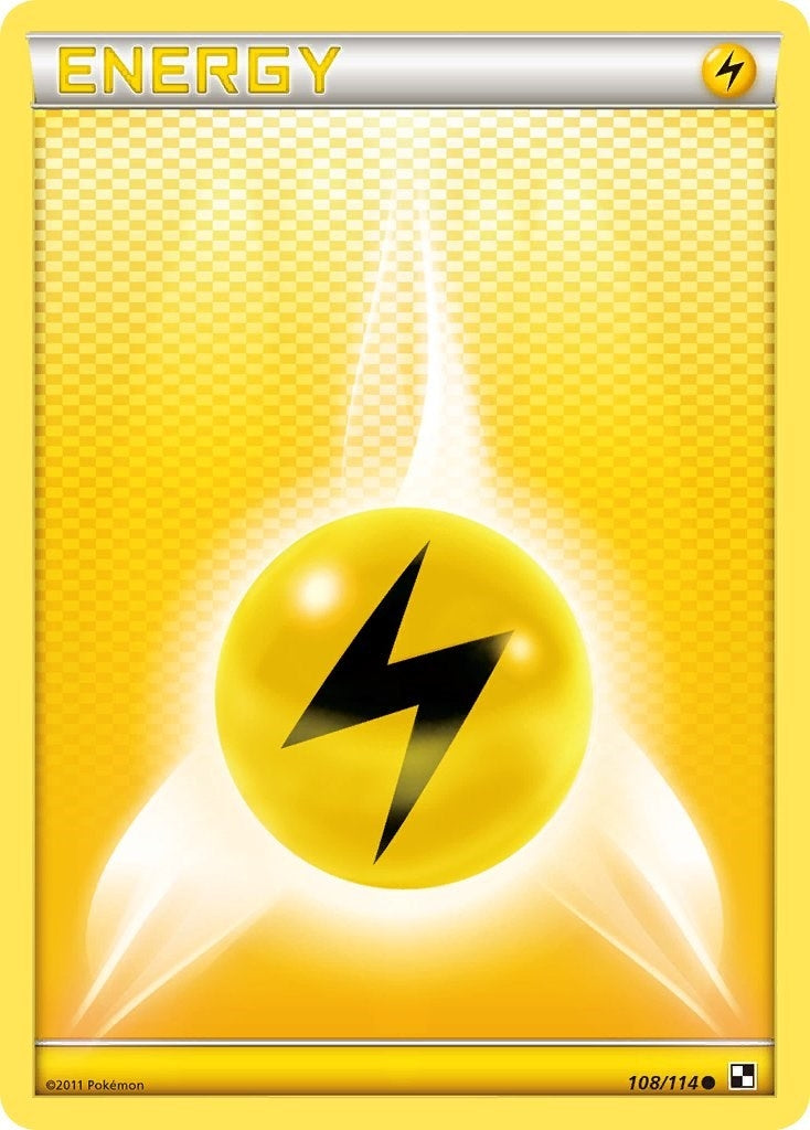 Image for Lightning Energy (108/114) - Pokemon