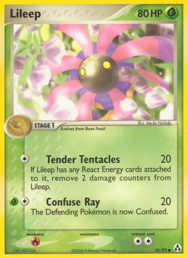 Lileep (56/92) (EX Legend Maker) Pokemon