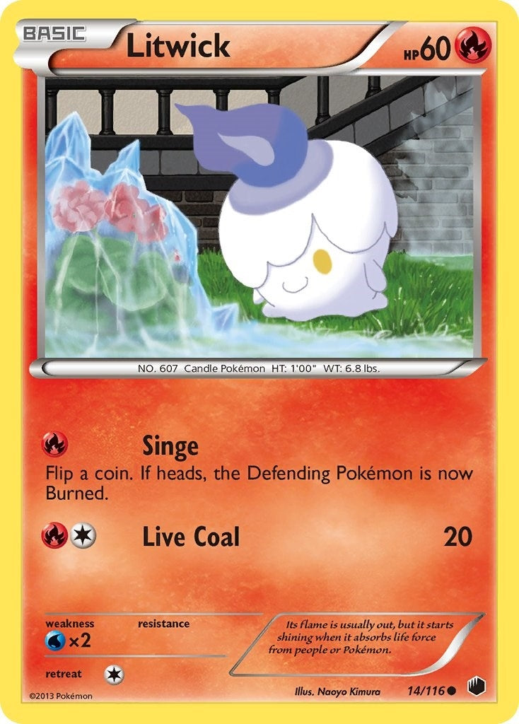 Image for Litwick (14/116) (Plasma Freeze) (PLF) - Pokemon