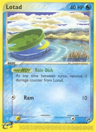 Image for Lotad (66/100) (Sandstorm) - Pokemon