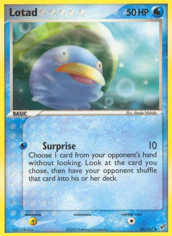 Image for Lotad (35/107) - Pokemon