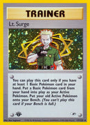 Lt. Surge (17) (017/132) (Gym Heroes) (G1) Pokemon