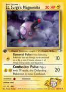 Image for Lt. Surge's Magnemite (50) (050/132) (Gym Heroes) - Pokemon
