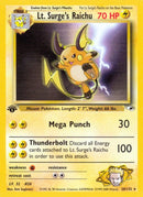 Lt. Surge's Raichu (028/132) (Gym Heroes) Pokemon