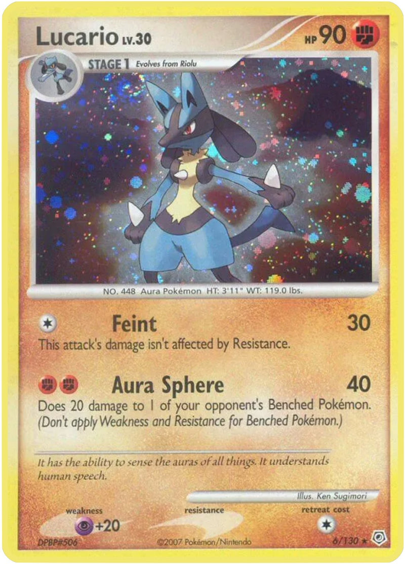Image for Lucario (6/130) - Pokemon