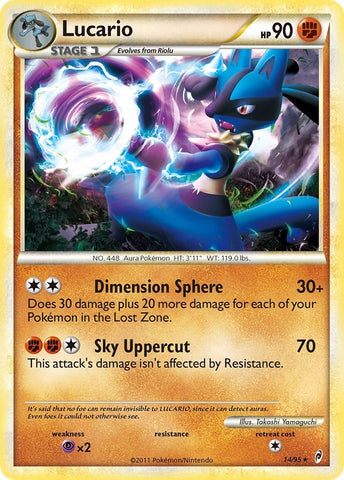 Image for Lucario (14/95) - Pokemon