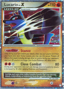 Image for Lucario LV.X (122/123) (Mysterious Treasures) (MT) - Pokemon