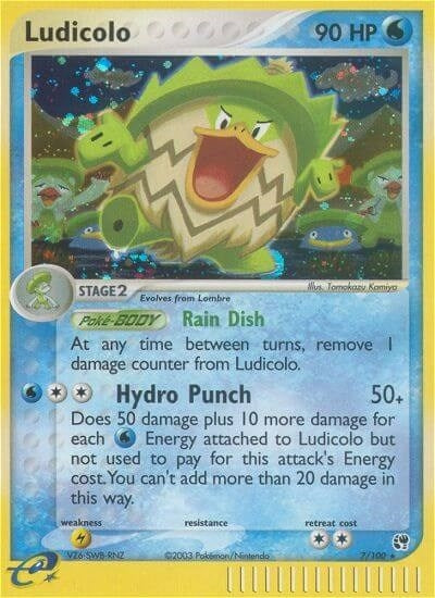Ludicolo (7/100) (Sandstorm) (SS) Pokemon