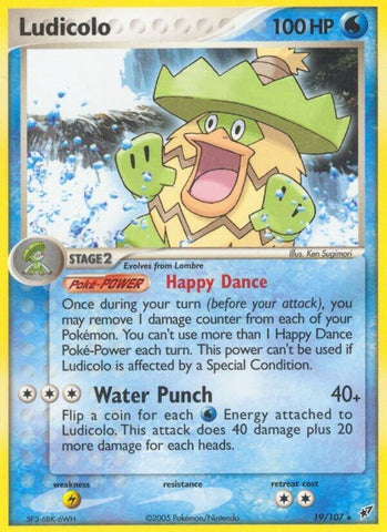 Image for Ludicolo (19/107) - Pokemon