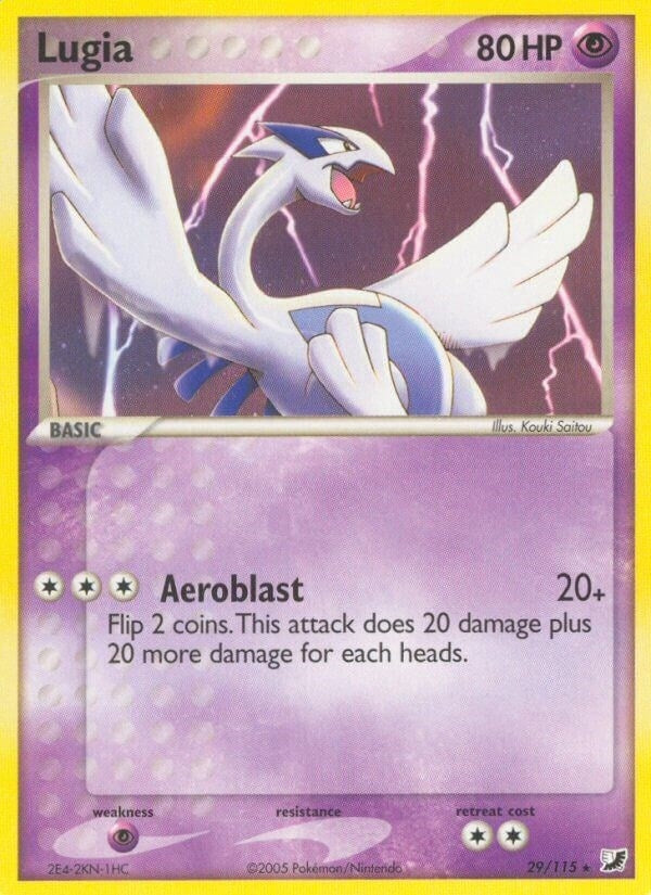 Lugia (29/115) (EX Unseen Forces) Pokemon