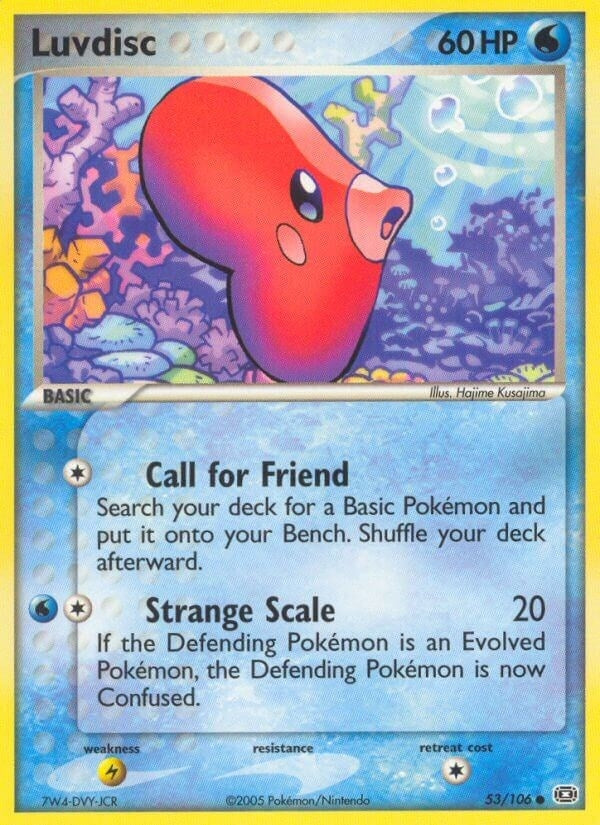 Image for Luvdisc (53/106) (EX Emerald) (EM) - Pokemon