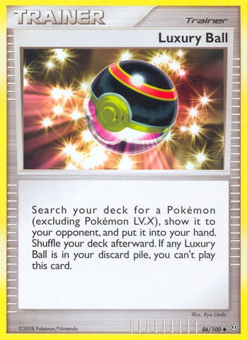 Image for Luxury Ball (86/100) (Stormfront) - Pokemon