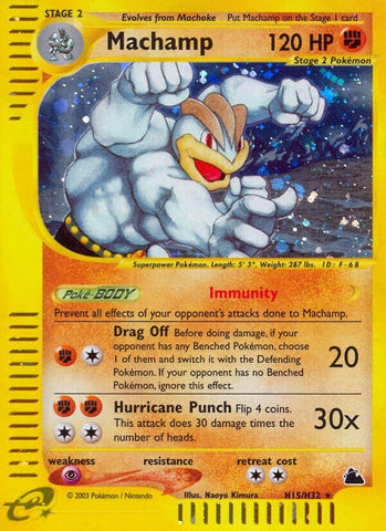 Machamp (H15) (H15/H32) (Skyridge) Pokemon