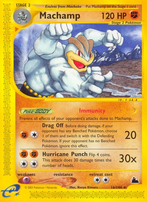 Machamp (16) (016/144) (Skyridge) (SK) Pokemon