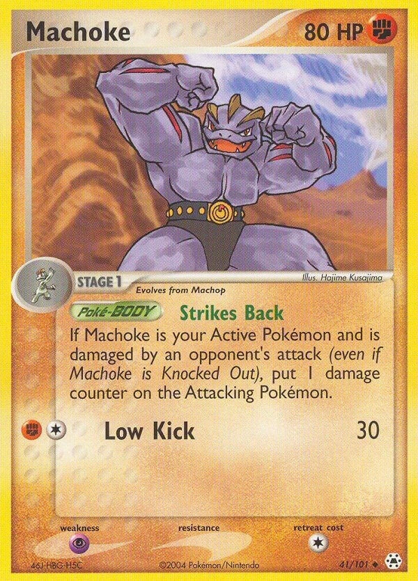 Machoke (41/101) (Hidden Legends) Pokemon