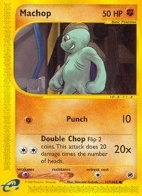 Machop (117/165) (Expedition) (EX) Pokemon