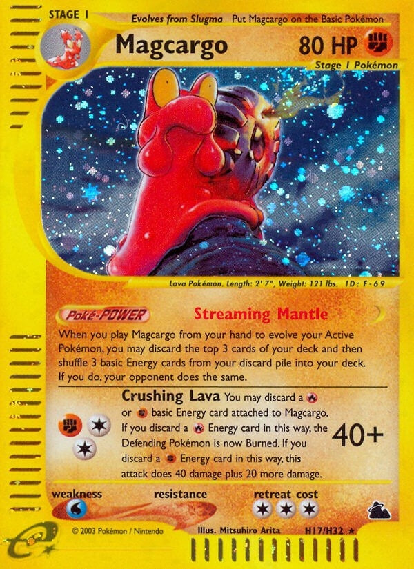 Image for Magcargo (H17) (H17/H32) (Skyridge) - Pokemon