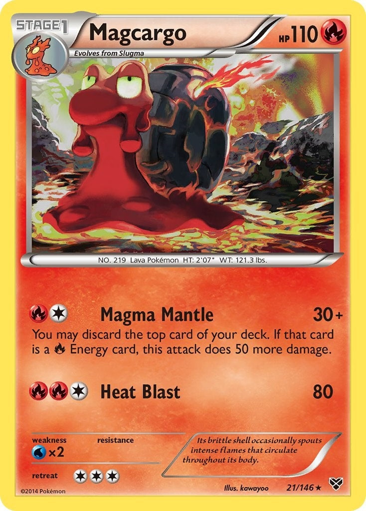 Image for Magcargo (21/146) (XY Base Set) - Pokemon