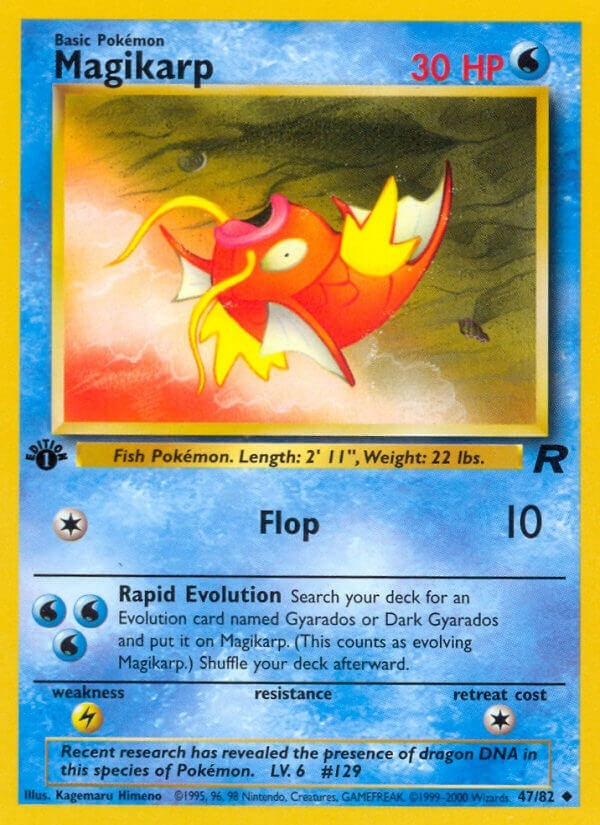Magikarp (47/82) (Team Rocket) (TR) Pokemon