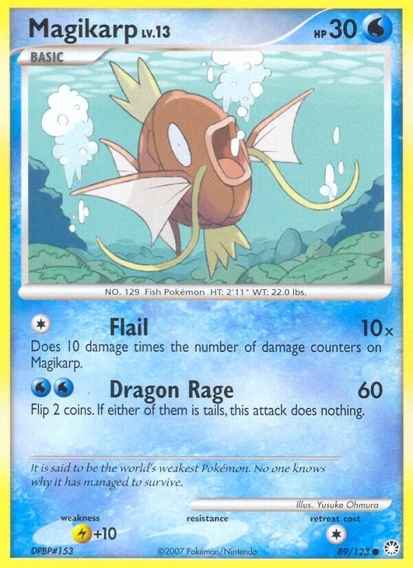 Image for Magikarp (89/123) (Mysterious Treasures) (MT) - Pokemon