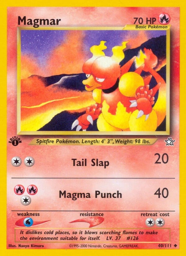Magmar (040/111) (Neo Genesis) Pokemon