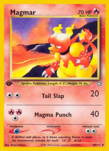 Magmar (040/111) (Neo Genesis) Pokemon