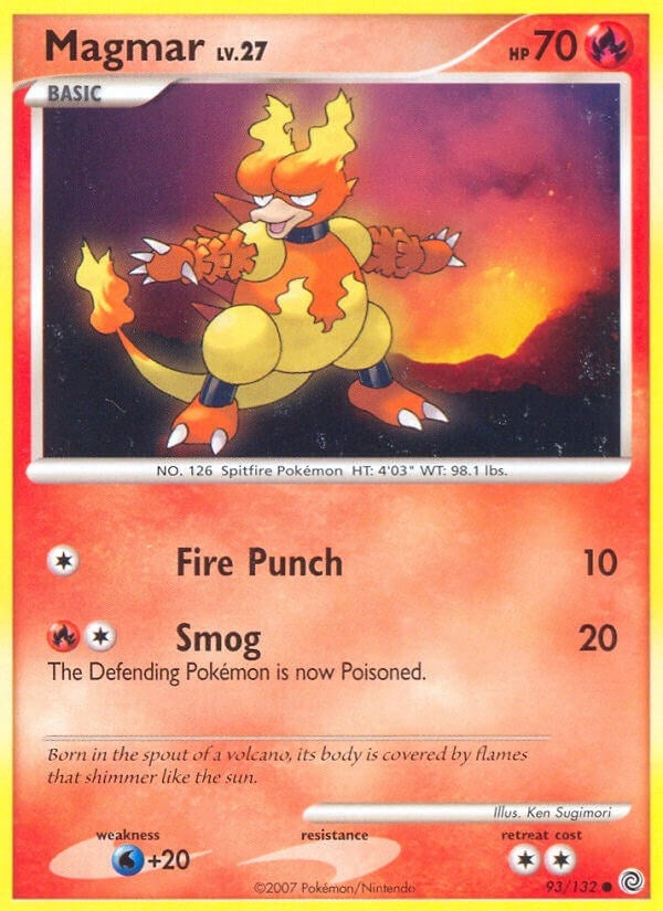 Image for Magmar (93/132) (Secret Wonders) - Pokemon