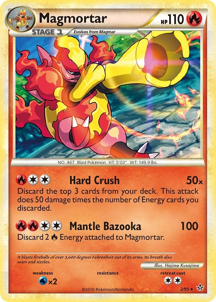 Image for Magmortar (2/95) (Unleashed) (UL) - Pokemon