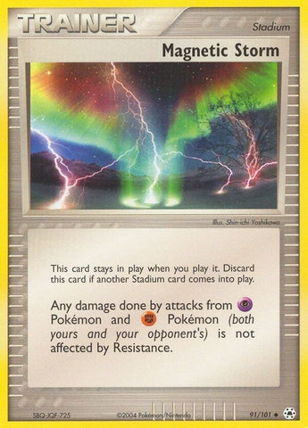 Image for Magnetic Storm (91/101) (Hidden Legends) - Pokemon