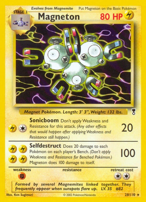 Magneton (028/110) (Legendary Collection) Pokemon