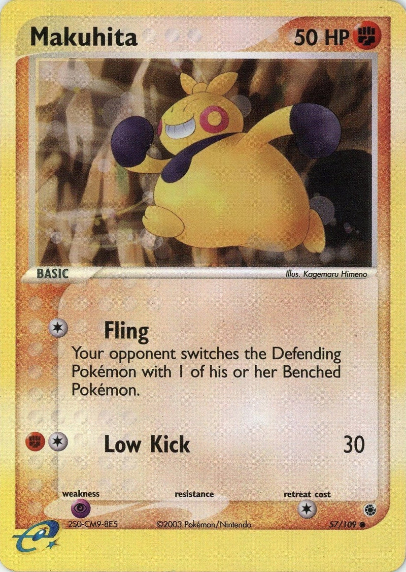 Makuhita (57/109) (Ruby and Sapphire) Pokemon