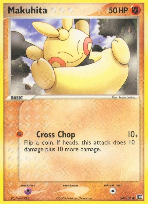 Image for Makuhita (54/106) (EX Emerald) (EM) - Pokemon
