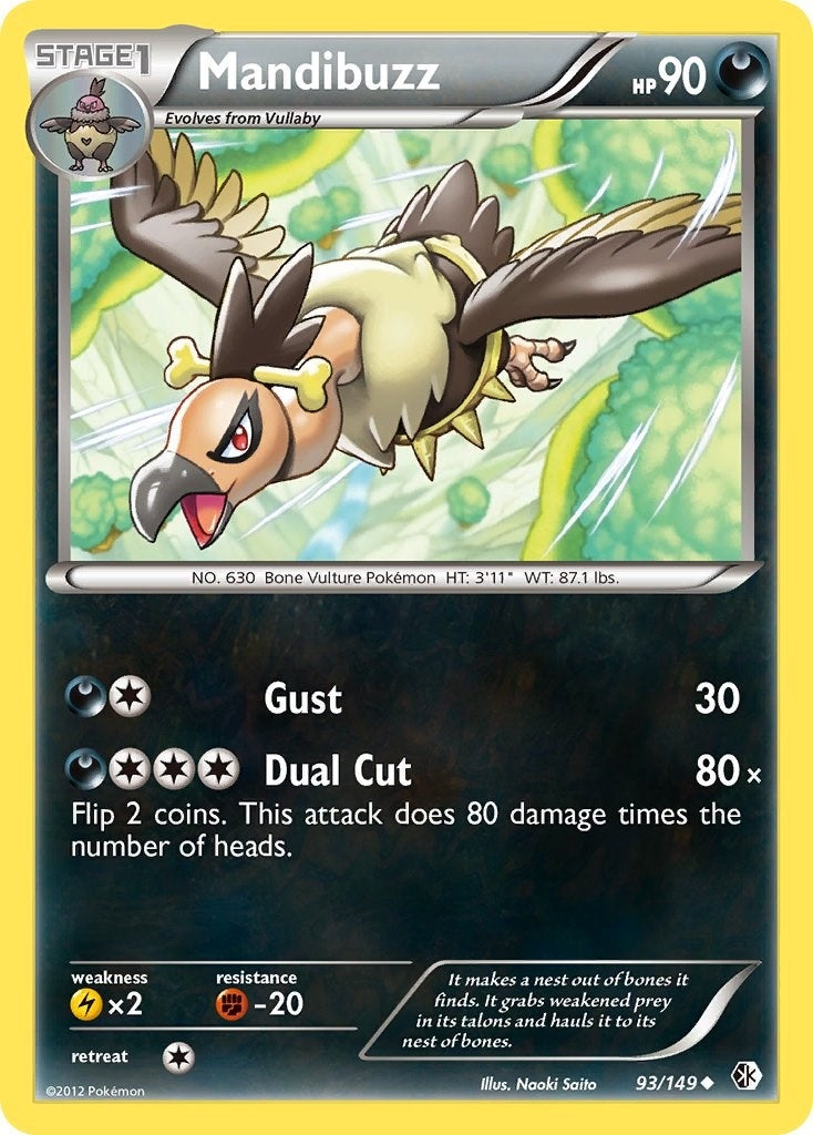 Image for Mandibuzz (93/149) - Pokemon