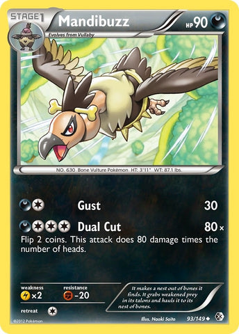 Image for Mandibuzz (93/149) - Pokemon