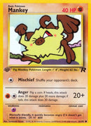 Mankey (61/82) (Team Rocket) Pokemon