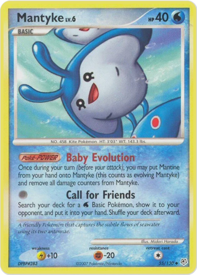 Image for Mantyke (55/130) (Diamond and Pearl) - Pokemon