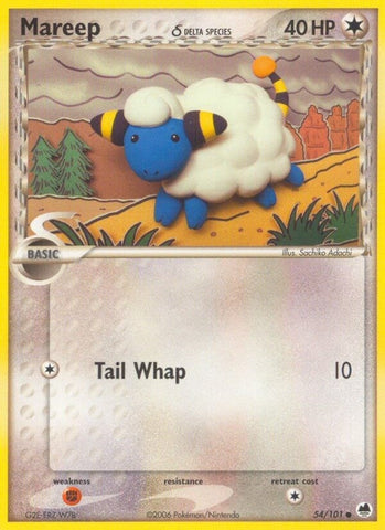 Image for Mareep (Delta Species) (54/101) (Dragon Frontiers) - Pokemon