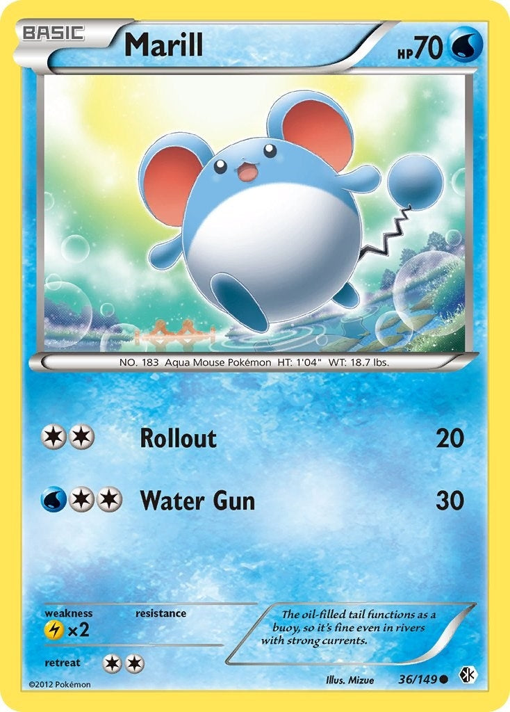 Image for Marill (36/149) - Pokemon
