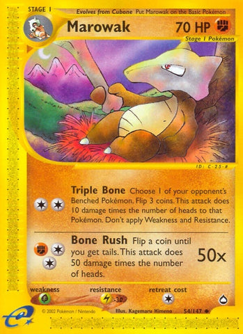 Image for Marowak (054/147) - Pokemon