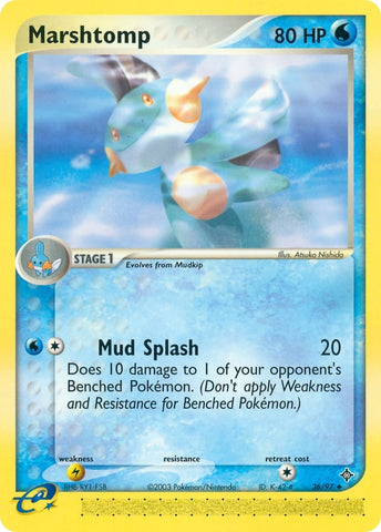 Marshtomp (36/97) (Dragon) Pokemon