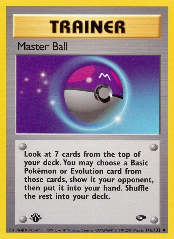 Image for Master Ball (116/132) (Gym Challenge) - Pokemon