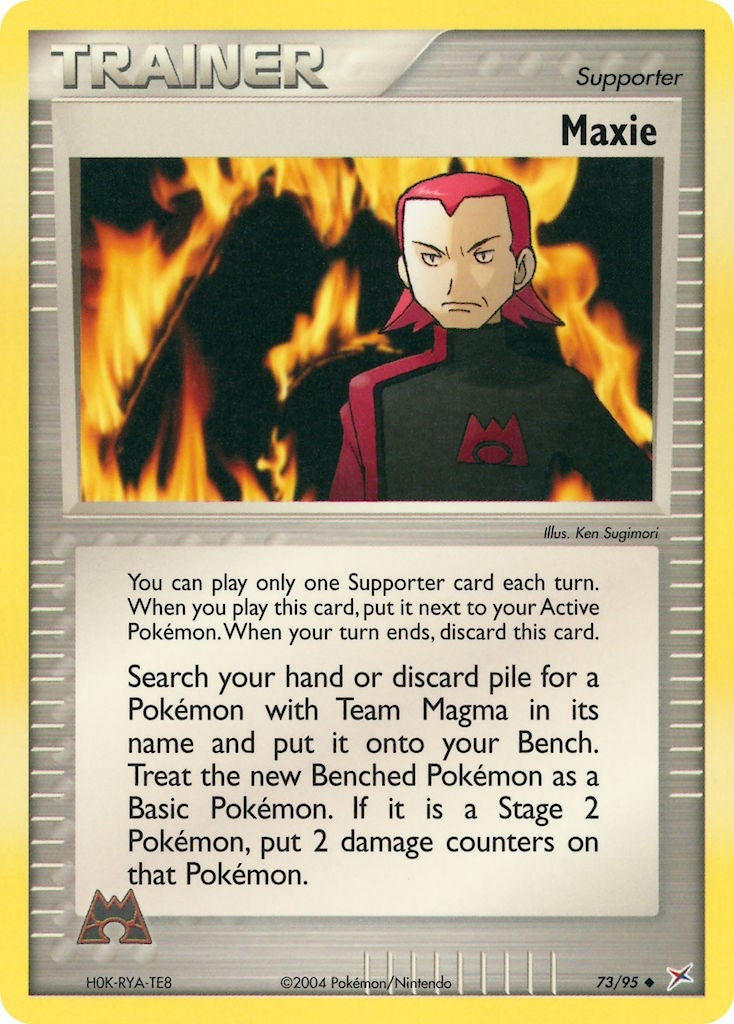 Maxie (73/95) (EX Team Magma vs Team Aqua) Pokemon