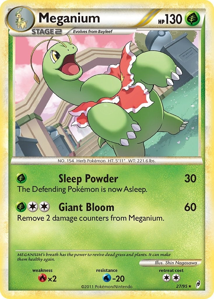 Image for Meganium (27/95) - Pokemon