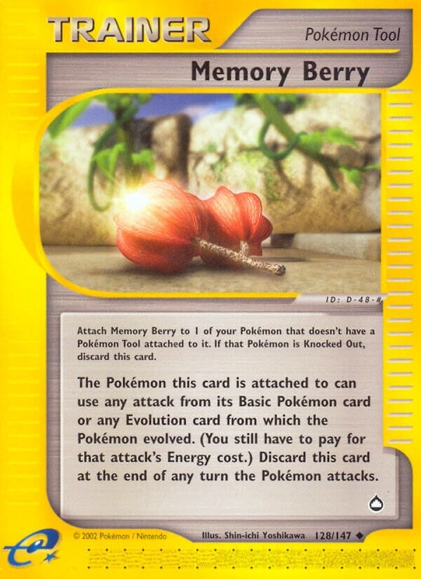 Image for Memory Berry (128/147) - Pokemon