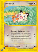 Meowth (078/144) (Skyridge) Pokemon